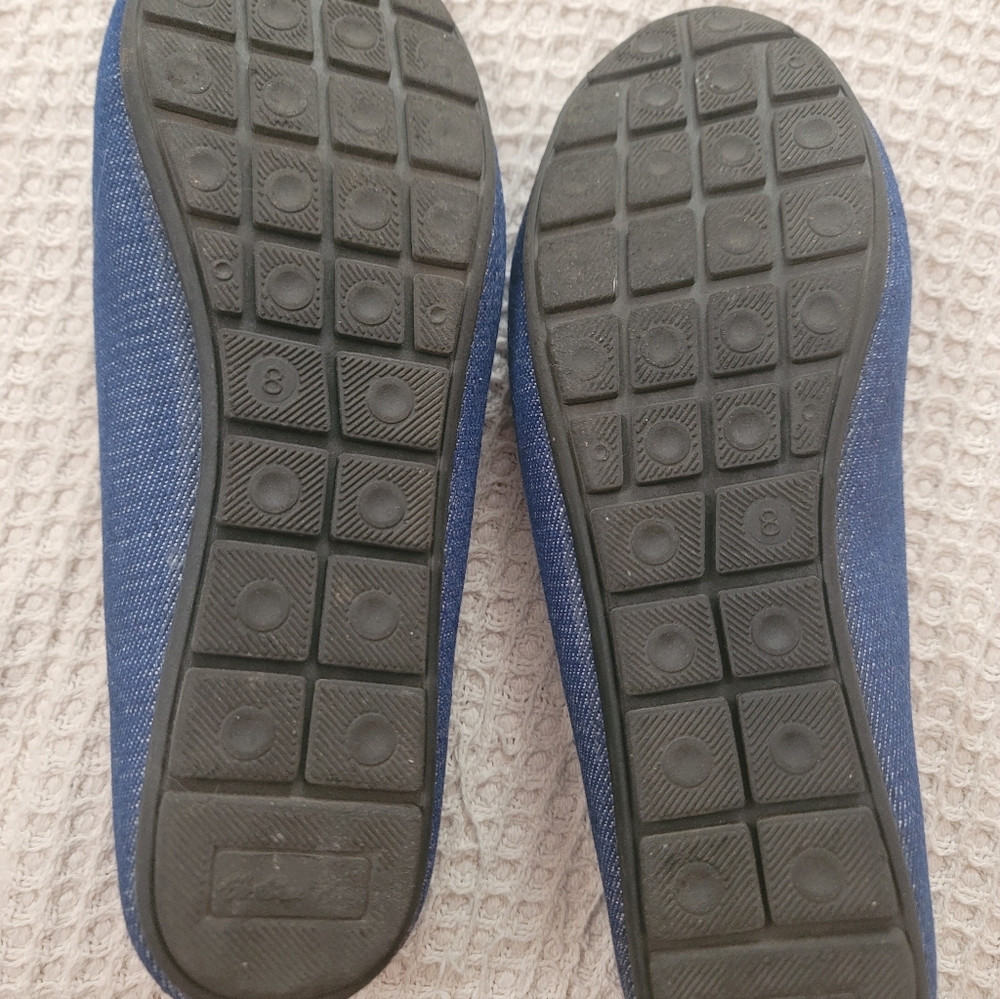 Victoria K Blue Denim Women's Shoes - Picture 4 of 4
